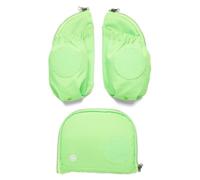 Ergobag Accessoires Fluo Led Sacs latéraux Set de sécurité 3pcs. vert