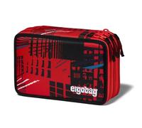 ergobag Trousse Maxi Set de 40 pièces, crayons de couleur et feutres Lyra, compartiment pour monnaie, règle, ciseaux