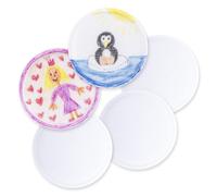 ergobag Accessoires pour cartables Kit de bricolage Klettie Blanco blanc