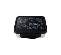 ergobag Boîtes à goûter en acier inoxydables Set de 2 avec boîte à goûter en acier inoxydable et couvercle en silicone, sans BPA, passe au lave-vaisselle