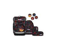 ERGOBAG Set de cartables CUBO LIGHT 2026, 5 pièces, ultra léger 860 g, Ours Taek Gris