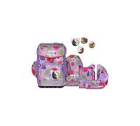 ergobag cubo Light Set Cartable Ergonomique, Ultra léger, Set de 5 pièces, 780 g