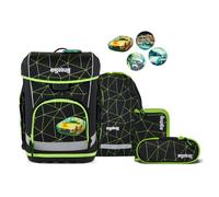 Ergobag cubo light Set de cartables 6 pièces vert