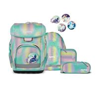 Ergobag cubo light Set de cartables 6 pièces vert