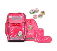ergobag Cubo Neo-Edition Schoolbag Set 5-teilig KuntBärbuntes Einhorn [199256] - sac d'école cartable