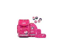 Ergobag Cubo Schulranzen-Set Sternzaubär Sac à Dos Unisex-Adult, Rose, One Size