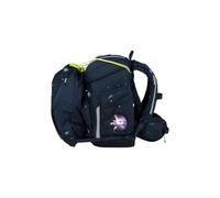 ergobag cubo Set AtmosBear - Bleu Foncé | Zaino scolastico ergonomico in set classico da 5 pezzi, ideale per la prima elementare e la scuola quotidiana