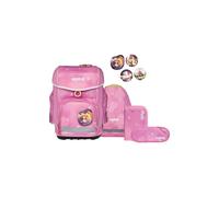 ergobag cubo Set Cartable Scolaire Ergonomique Classique, 5 pièces, pour la première Classe de l'école Primaire