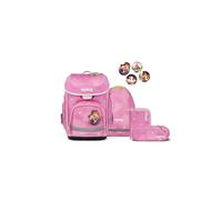 ergobag cubo Set Cartable Scolaire Ergonomique Classique, 5 pièces, pour la première Classe de l'école Primaire