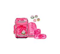 ergobag cubo Set Cartable Scolaire Ergonomique Classique, 5 pièces, pour la première Classe de l'école Primaire