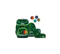 ergobag cubo Set Cartable Scolaire Ergonomique Classique, 5 pièces, pour la première Classe de l'école Primaire