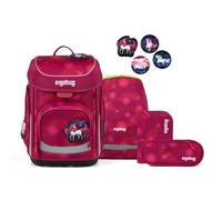 Ergobag cubo Set de cartables 5 pièces rouge