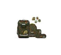 ERGOBAG Ensemble de cartables CUBO 5 pièces Ergonomique Olive