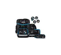 ERGOBAG Ensemble de cartable 5 pièces CUBO Bärdektiv Les Trois Points d'Interrogation Kids