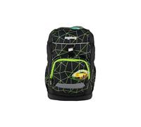 ergobag Flex Cartable pour Enfants, Flexible, Ergonomique, léger, 23 litres, pour Filles et garçons CyBear Race - Black