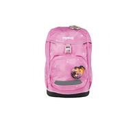 ergobag Flex Cartable pour Enfants, Flexible, Ergonomique, léger, 23 litres, pour Filles et garçons Magic CloudBear - Fuchsia