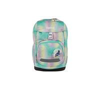 ergobag Flex Cartable pour Enfants, Flexible, Ergonomique, léger, 23 litres, pour Filles et garçons Magic BubbleBear - Menthe