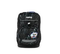 ergobag Flex Flexible, Ergonomique, léger, 24 litres, pour Filles et garçons Super ReflectBear - Black