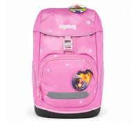 ergobag Flex Cartable pour Enfants, Flexible, Ergonomique, léger, 23 litres, pour Filles et garçons Magic CloudBear - Fuchsia
