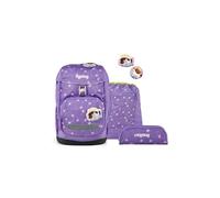 ergobag Flex Set Flexible, Ergonomique, léger, 24 litres, pour Filles et garçons PonyBearadise - Lavande