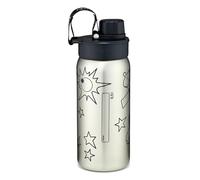 ergobag Gourde en acier inoxydable gourde en acier inoxydable avec différents motifs pour enfants, 500 ml, sans BPA, étanche, facile à nettoyer