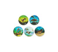 ergobag Klettie, Sac à Dos pour Enfants Mixte Enfant, Dinosaurier - Bunt, Einheitsgröße - ERG-KLE-001-081