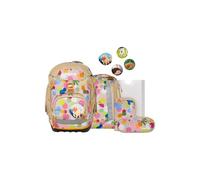 ergobag Pack Set Cartable, Sac à Dos Scolaire Ergonomique Flexible, 6 pièces, pour la première Classe de l'école Primaire