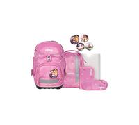 Ergobag Pack Cartable 6 pcs. incl. set Klettie rouge