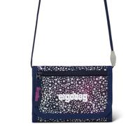 ergobag Mini Porte-Monnaie avec Compartiment pour la Monnaie, fenêtre de visualisation pour Filles et garçons, Bear Laxy - Violet, Taille Unique