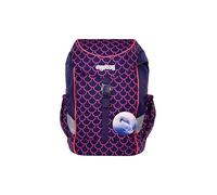 ergobag Sac à dos violet foncé rose pour fille - Lumi-Edition Mini Backpack PerlentauchBär 288945
