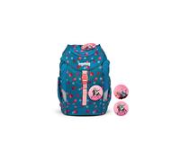 ergobag mini sac à dos ergonomique pour enfants, sac de maternelle, format DIN A4, 10 litres Bearlegance - Petrol