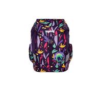 ergobag mini sac à dos ergonomique pour enfants, sac de maternelle, format DIN A4, 10 litres JungleBear - Lilas