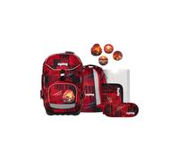 Ergobag Pack Cartable 6 pcs. incl. set Klettie rouge