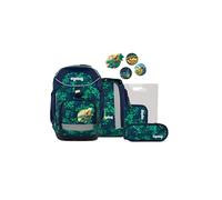 ergobag Pack Set Cartable, Sac à Dos Scolaire, Ergonomique, 6 pièces, pour la première Classe de l'école Primaire