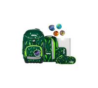 ergobag Pack Set Cartable, Sac à Dos Scolaire Ergonomique Flexible, 6 pièces, pour la première Classe de l'école Primaire