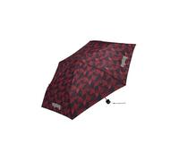 ergobag Parapluie enfant UnstoppBearable – ultra léger, compact, Ø90 cm, avec housse – Noir