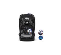 ergobag prime cartable pour école primaire pour enfants, hydrofuge, ergonomique, 20 litres, 1100 g Super ReflectBear - Black