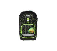 ergobag Prime Cartable pour école Primaire pour Enfants, Hydrofuge, Ergonomique, 20 litres, 1100 g CyBear Race - Black
