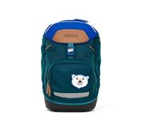 ergobag prime cartable pour école primaire pour enfants, hydrofuge, ergonomique, 20 litres, 1100 g Ours explorateur de l'Arctique - Petrol