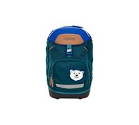 ergobag prime cartable pour école primaire pour enfants, hydrofuge, ergonomique, 20 litres, 1100 g Ours explorateur de l'Arctique - Petrol