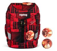 ergobag Sac à dos rouge noir pour fille et garçon - Mini Backpack AlarmBärreitschaft 246491