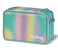 ergobag Trousse à crayons turquoise lilas pour fille - Reflex Glow-Edition Maxi Pencil Case ZauBärwelt 288899