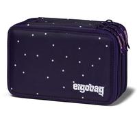 ergobag Trousse à crayons violet foncé rose pour fille - Reflex Glow-Edition Maxi Pencil Case SternguckBär 303797