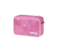ergobag Trousse Maxi | Set de 40 pièces avec crayons de couleur et feutres Lyra, règle, ciseaux et compartiment pour la monnaie, tout pour l'école