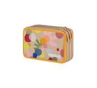 ergobag Trousse Maxi Set de 40 pièces, crayons de couleur et feutres Lyra, compartiment pour monnaie, règle, ciseaux