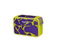 ergobag Trousse Maxi Set de 40 pièces, crayons de couleur et feutres Lyra, compartiment pour monnaie, règle, ciseaux