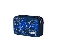 ergobag Trousse Maxi Set de 40 pièces, crayons de couleur et feutres Lyra, compartiment pour monnaie, règle, ciseaux