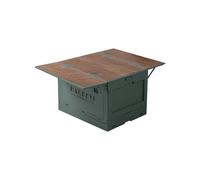 Ergocar Boîte De Rangement Pliante Multifonction, Qui Peut Empiler La Boîte De Rangement, Adaptée Au Stockage De Fournitures De Camping, Au Stockage De Collations, Au Coffre De Voiture