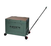 Ergocar Boîte De Rangement Pliante Multifonction, Qui Peut Empiler La Boîte De Rangement, Adaptée Au Stockage De Fournitures De Camping, Au Stockage De Collations, Au Coffre De Voiture