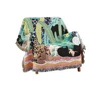 Ergocar Couverture Boho, Douce et Confortable, Mince pour Home Office et Voyage